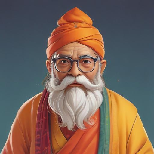 单词“guru”的助记图片