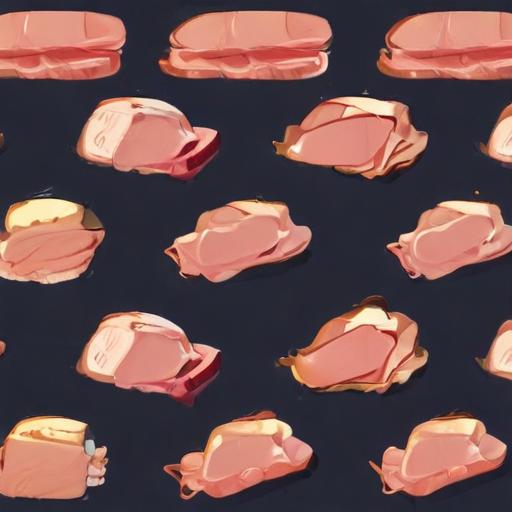 单词“ham”的助记图片