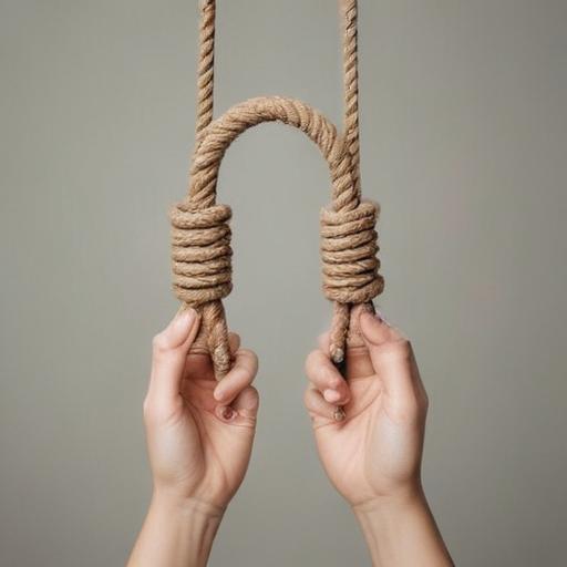 单词“hang on to”的助记图片