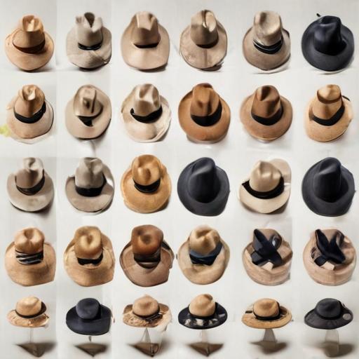 单词“hats”的助记图片