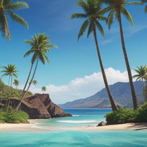 单词“hawaii”的助记图片