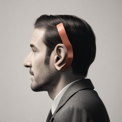 单词“hearing”的助记图片