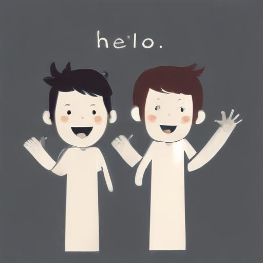 单词“hello”的助记图片