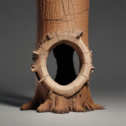 单词“hollow”的助记图片