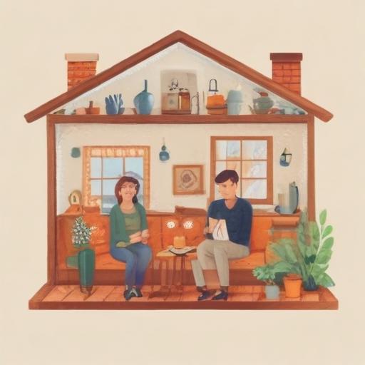 单词“household”的助记图片