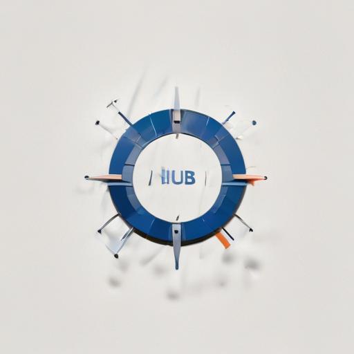 单词“hub”的助记图片