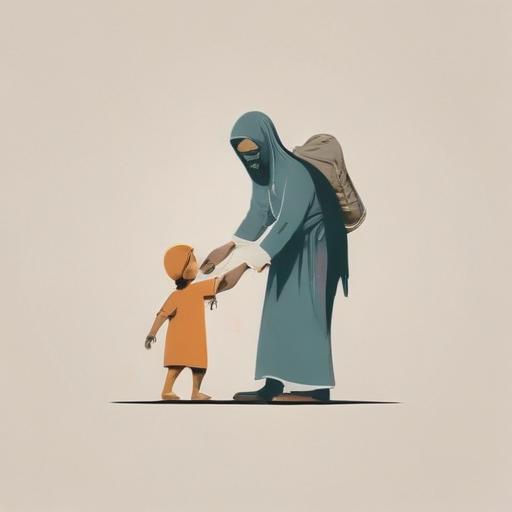 单词“humanitarian”的助记图片