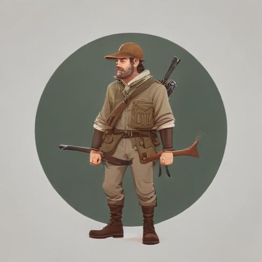 单词“hunter”的助记图片
