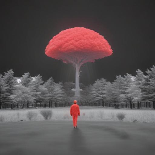 单词“infrared”的助记图片