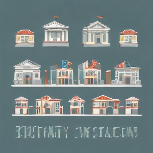 单词“institutions”的助记图片
