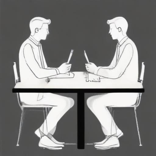 单词“interview”的助记图片