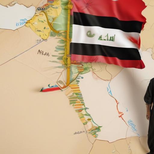 单词“iraqi”的助记图片