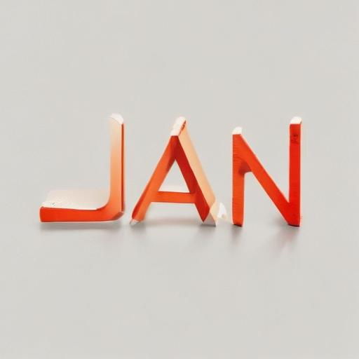 单词“jan”的助记图片
