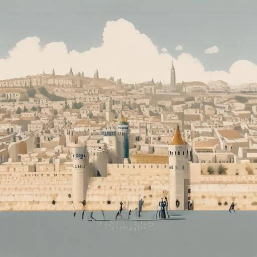 单词“jerusalem”的助记图片
