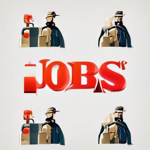 单词“jobs”的助记图片