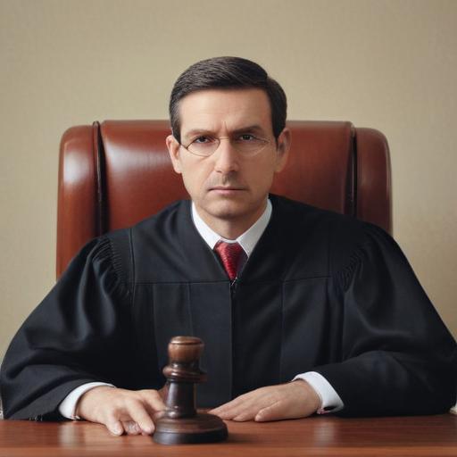 单词“judge”的助记图片