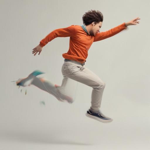 单词“jump”的助记图片