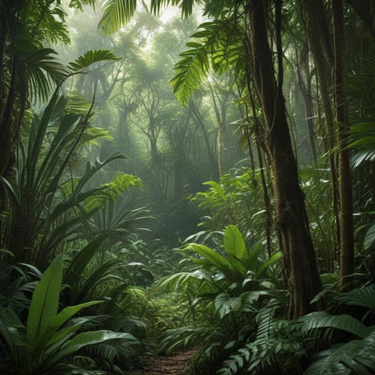 jungle - 更多图片 (modelslab_realistic_v2)