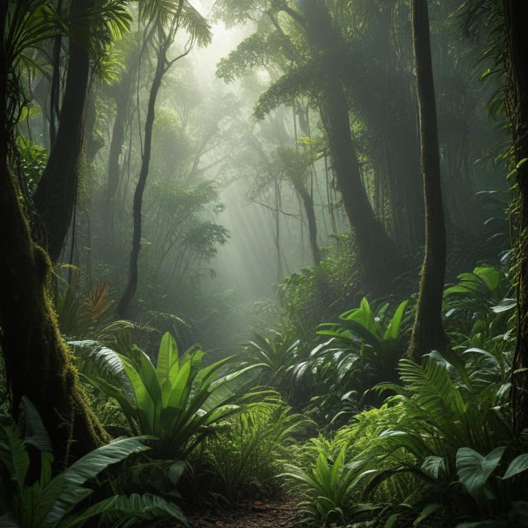 jungle - 更多图片 (modelslab_realistic_v2)
