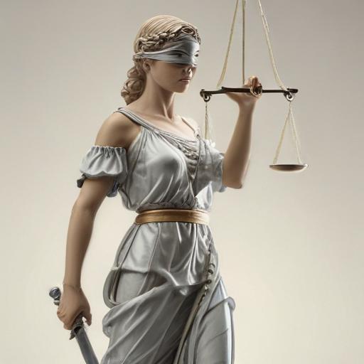 单词“justice”的助记图片