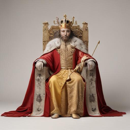 单词“king”的助记图片