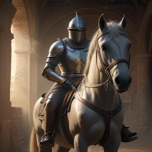 单词“knight”的助记图片