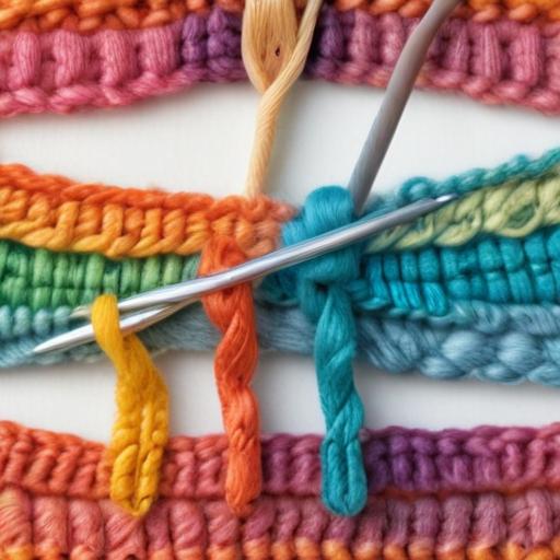 单词“knitted”的助记图片