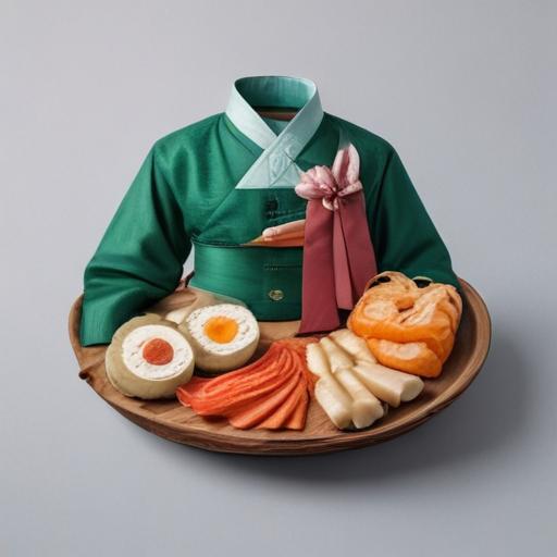单词“korean”的助记图片
