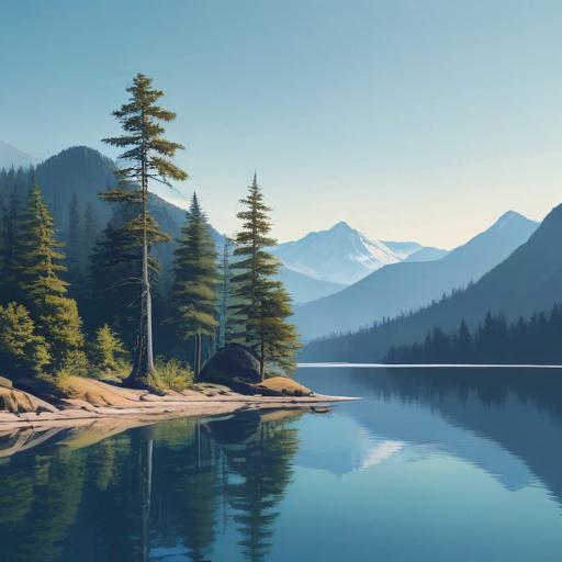单词“lake”的助记图片