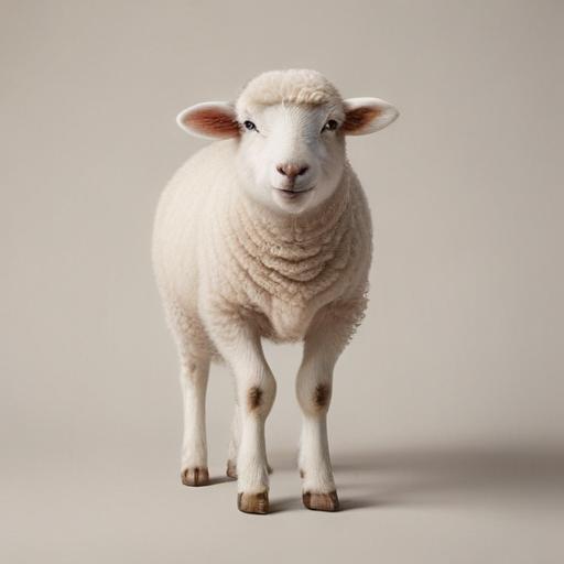 单词“lamb”的助记图片