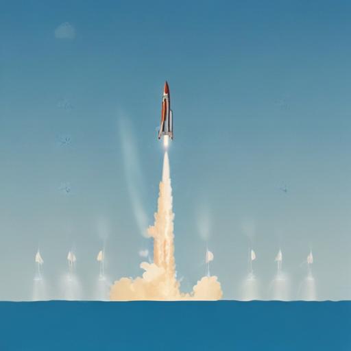 单词“launched”的助记图片