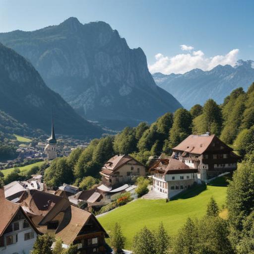 单词“liechtenstein”的助记图片
