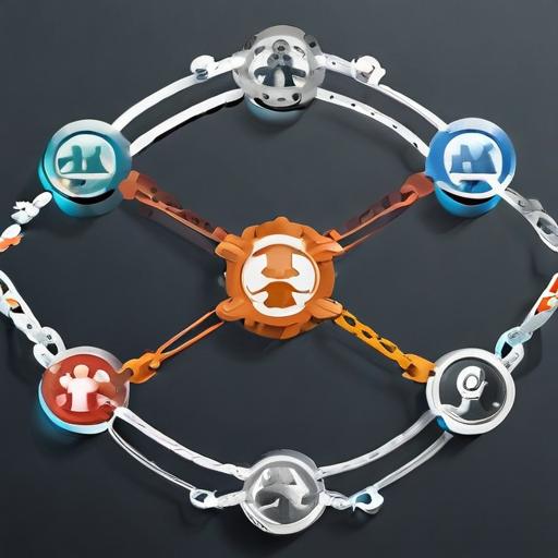 单词“linked”的助记图片