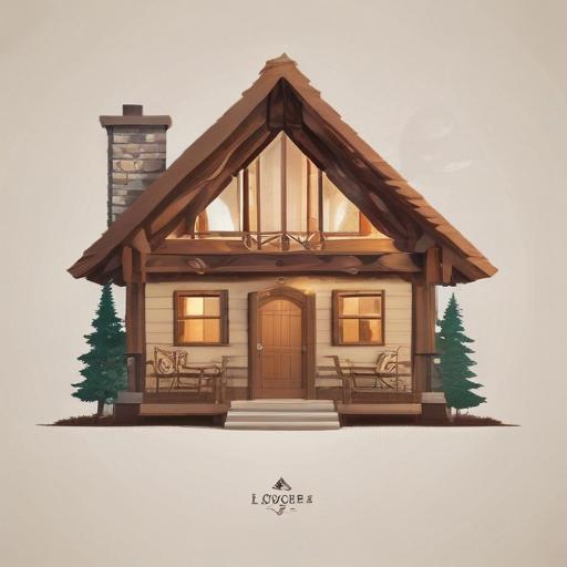 单词“lodge”的助记图片
