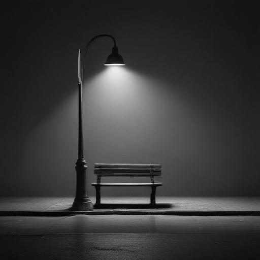 单词“lonely”的助记图片
