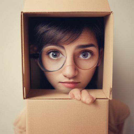 单词“look into”的助记图片