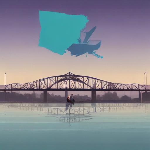 单词“louisiana”的助记图片