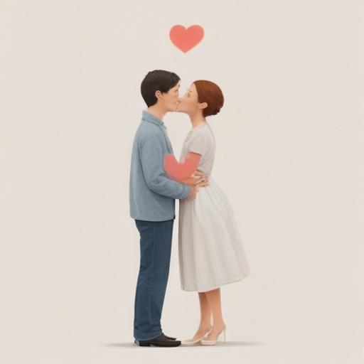 单词“loving”的助记图片