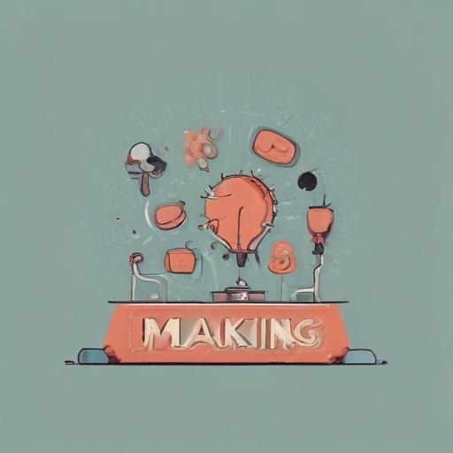单词“making”的助记图片