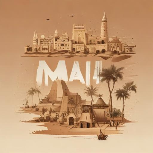 单词“mali”的助记图片