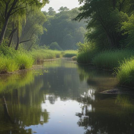 单词“marsh”的助记图片
