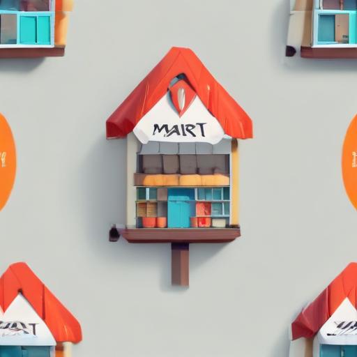 单词“mart”的助记图片