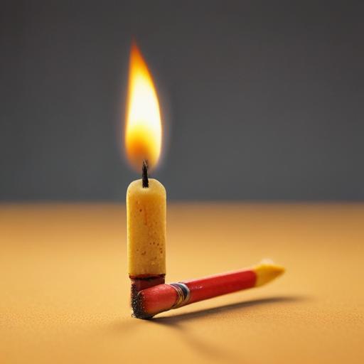 单词“match”的助记图片