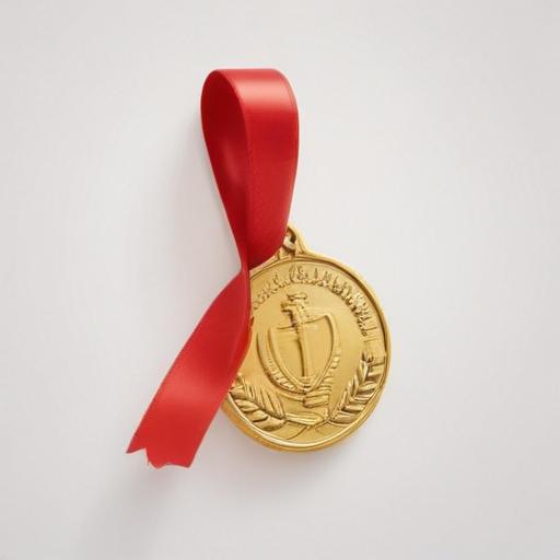 单词“medal”的助记图片
