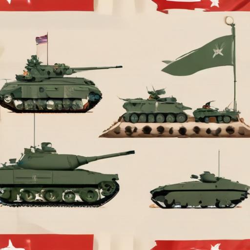 单词“military”的助记图片