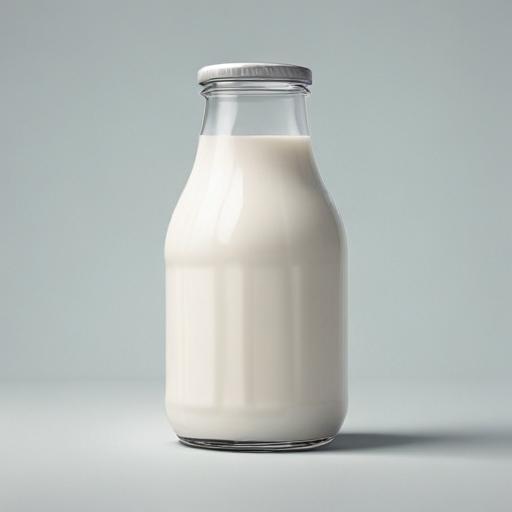 单词“milk”的助记图片
