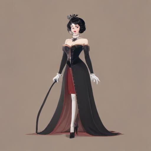 单词“mistress”的助记图片