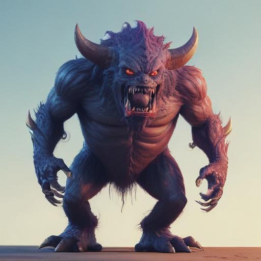 单词“monster”的助记图片