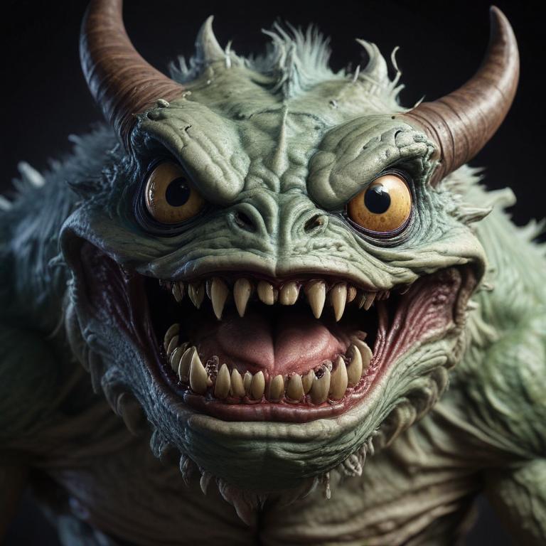 monsters - 更多图片 (modelslab_realistic_v2)