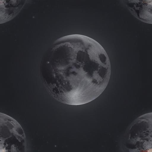 单词“moon”的助记图片